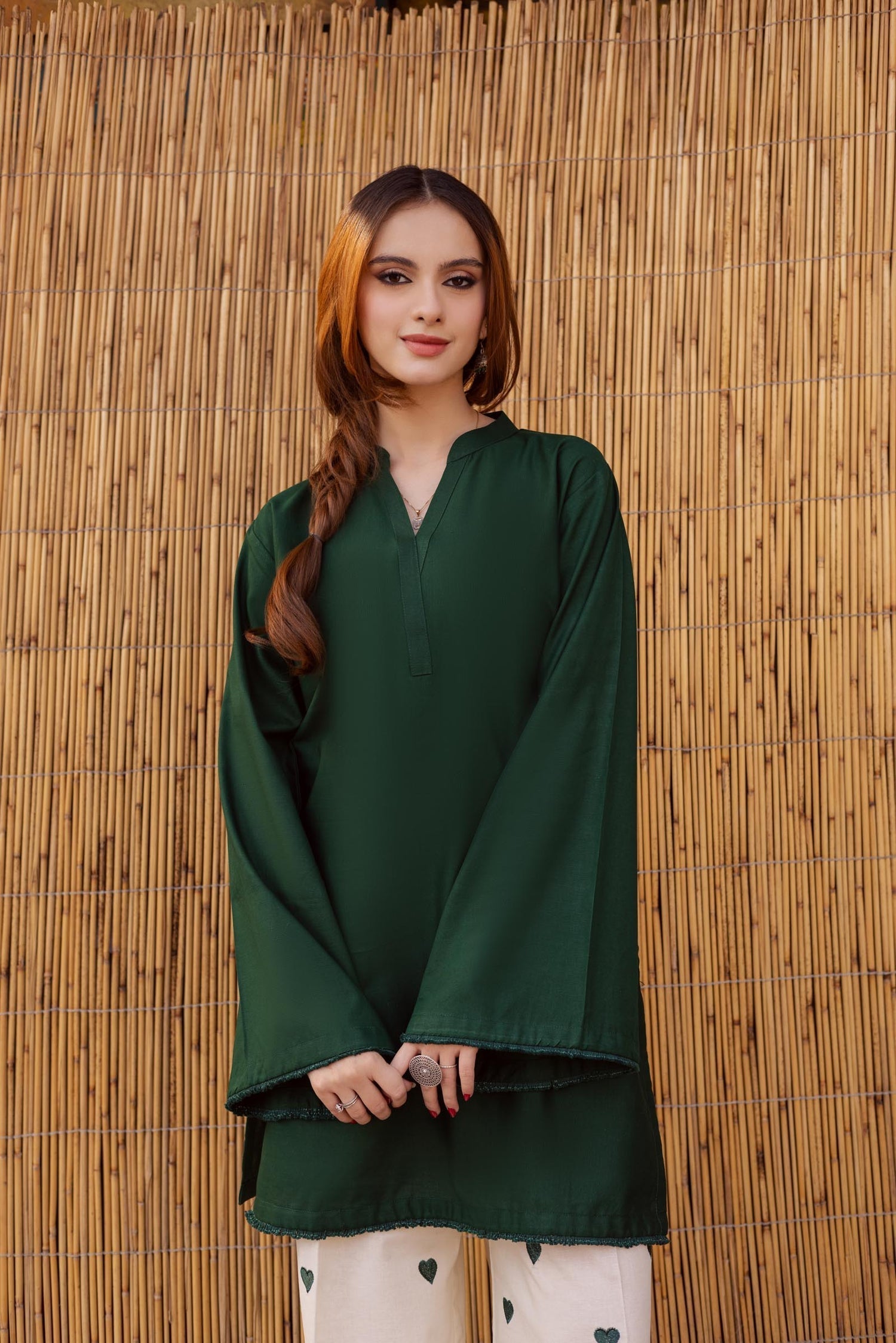 Nooray  Green – 2 Piece Kurti Set