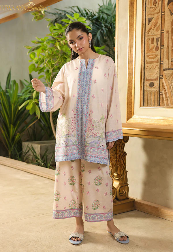 Graceful Drape – ASAL Printed Lawn 2-Piece Set