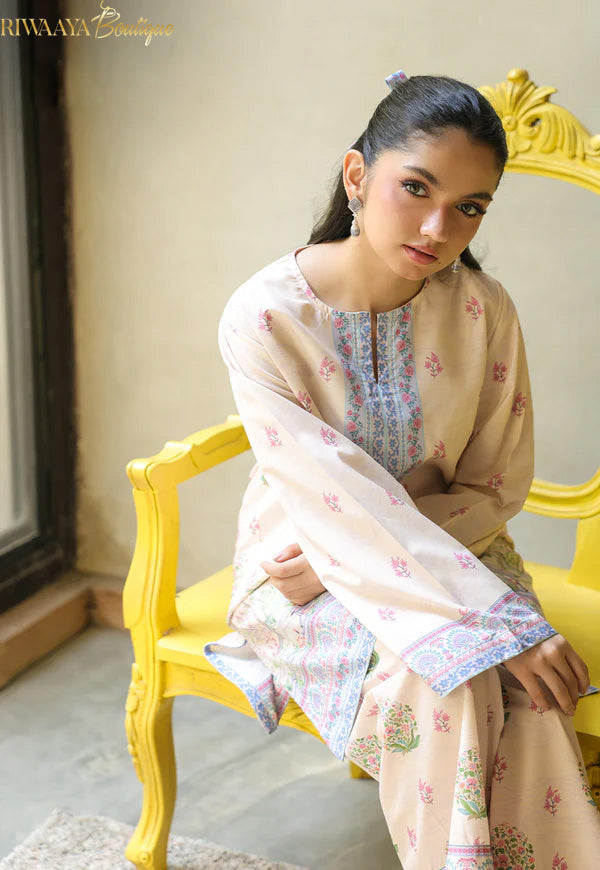 Graceful Drape – ASAL Printed Lawn 2-Piece Set