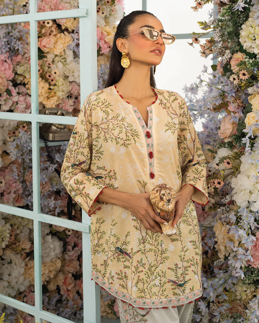 Subtle Grace - Classic Lawn Kurta Set