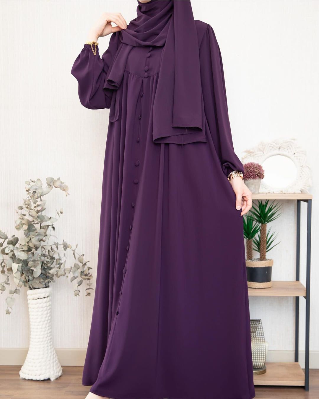 Sultan Abaya With Premium Stole – Elegant Luxury Modest Wear