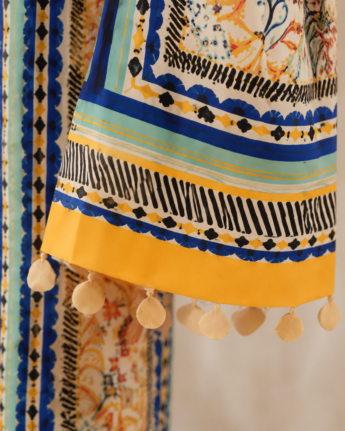 Radiant Reverie Vibrant Printed Two-Piece Lawn Suit