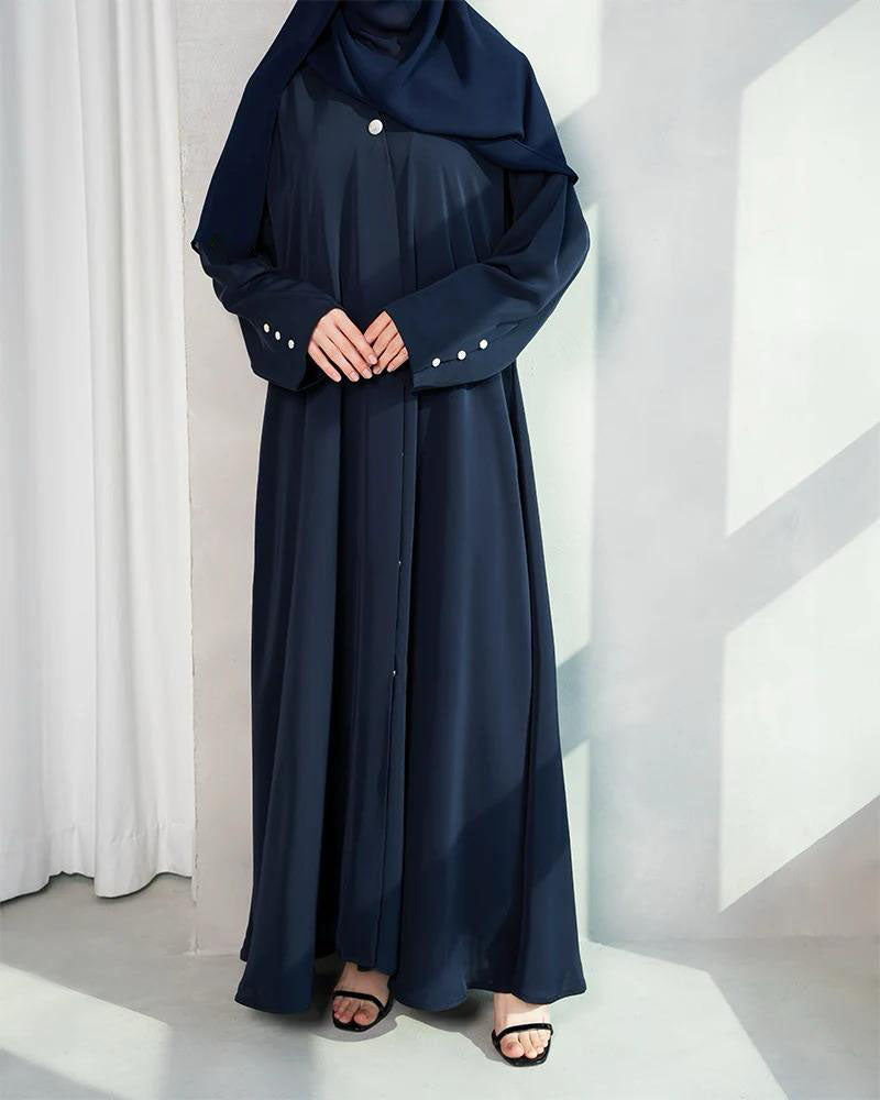 Noor-e-Navi Abaya With Premium Stole – Elegant Modest Wear