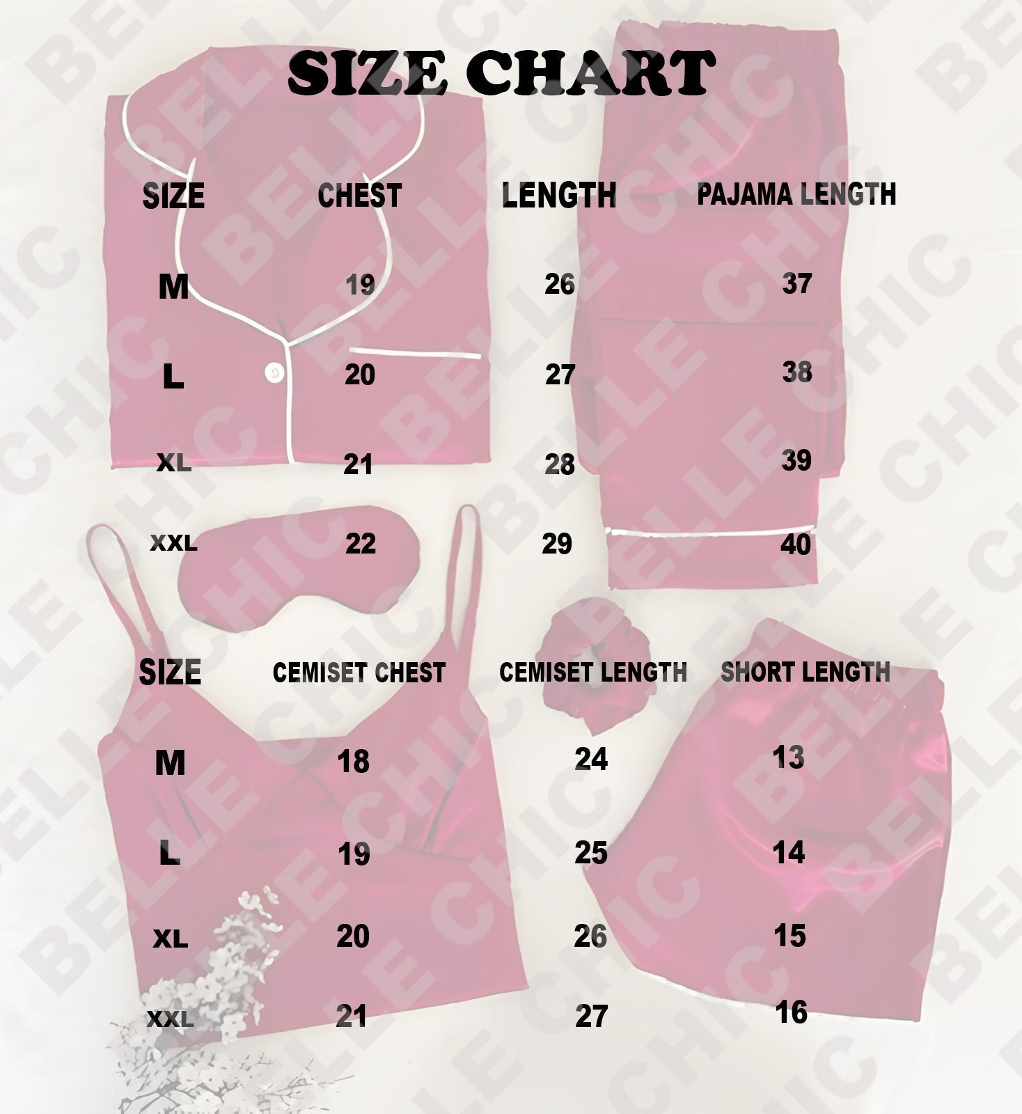 6 in 1 Silk Set